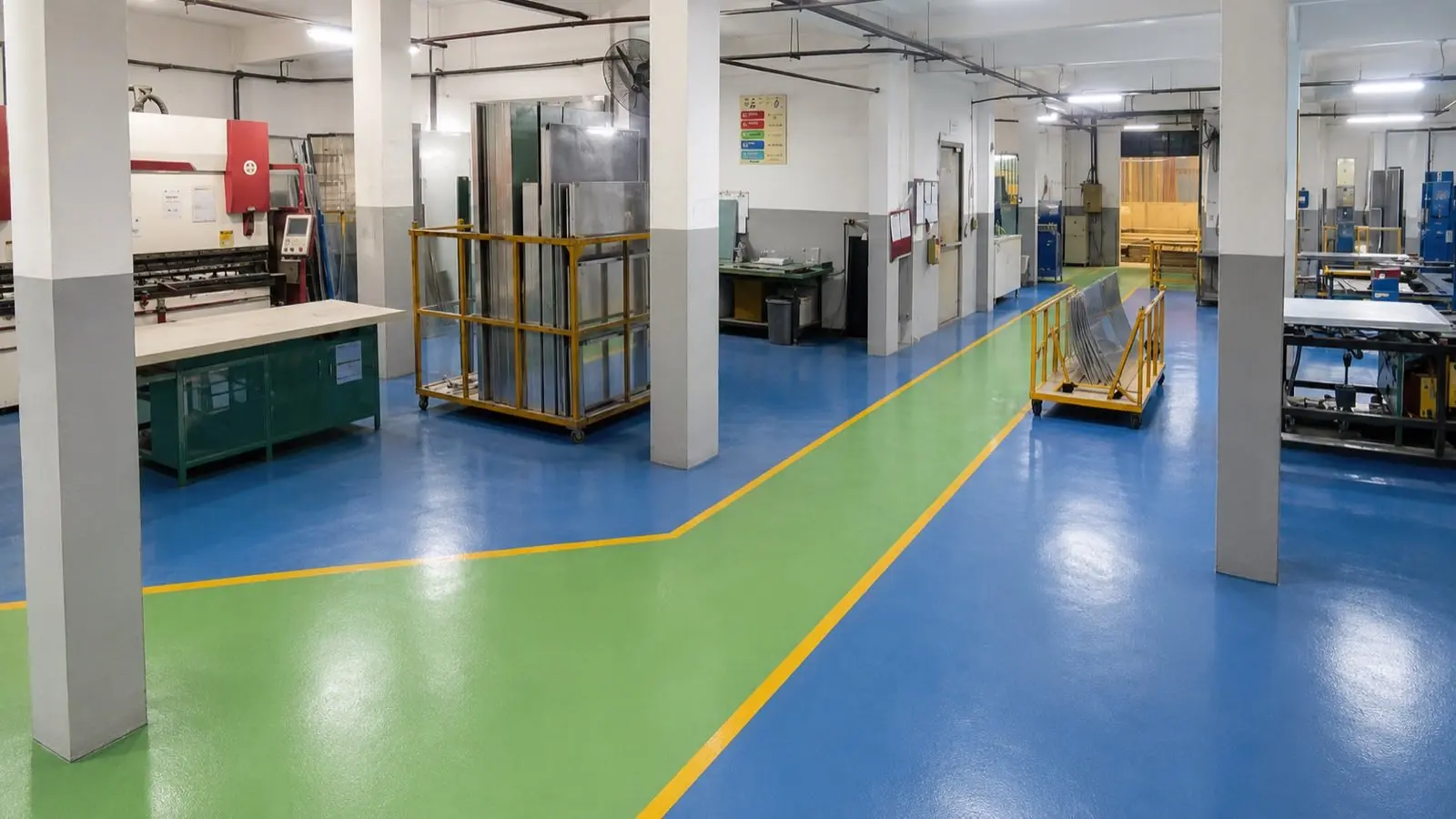 Factory floor